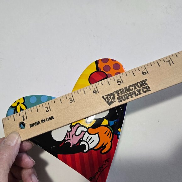 Disney Mickey & Minnie Heart Shaped Trinket Box - Picture 11 of 12